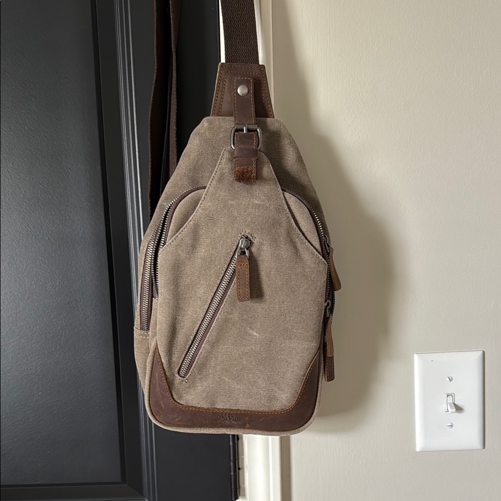 Davan Canvas Sling Bag